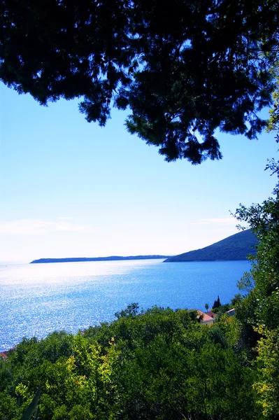 Paesaggio estivo con Mare Adriatico — Foto Stock