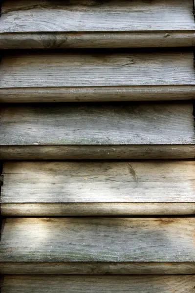 Ξύλινα παντζούρια γκρο πλαν — Φωτογραφία Αρχείου