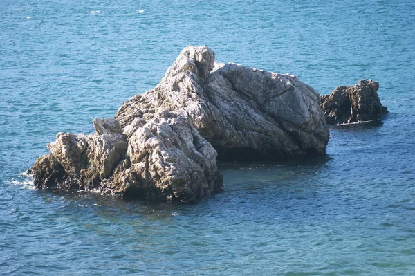 Het rif in de Adriatische Zee — Stockfoto