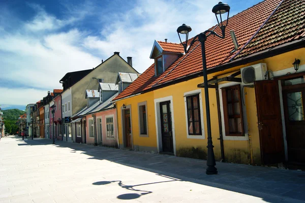 Njegos Street in Cetinje — Stock Photo, Image