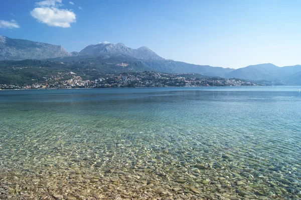 View of Herceg Novi from Njivice — Stock Photo, Image