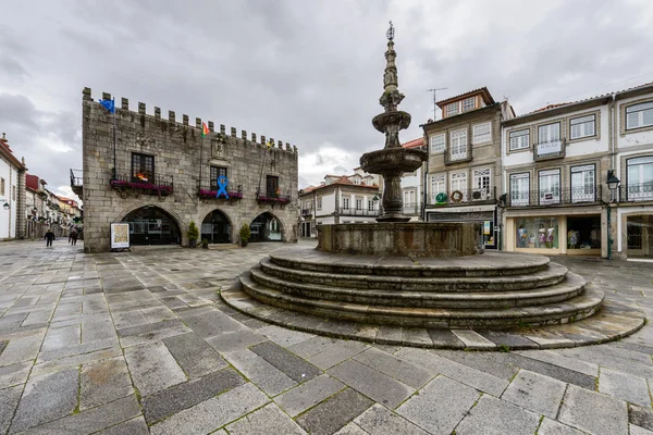 Plaza Vieja en Viana do Castelo — Foto de Stock