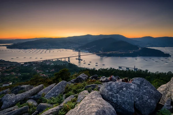 Estuary of Vigo — Stock Photo, Image