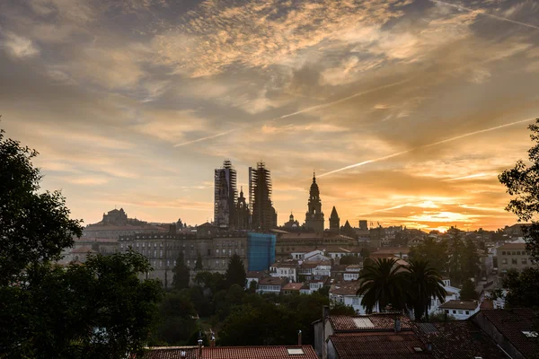 Santiago de Compostela의 대성당 — 스톡 사진
