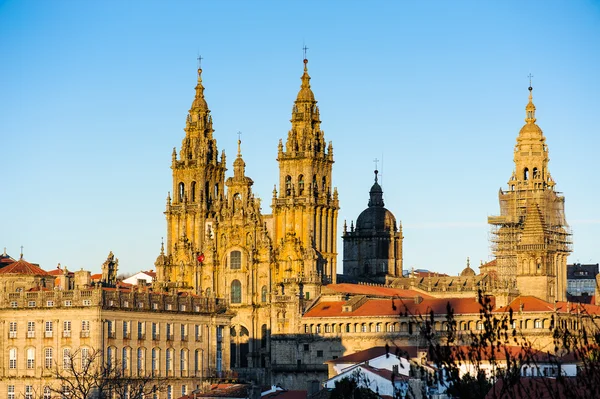 Katedrála Santiago de Compostela, Španělsko — Stock fotografie