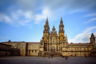 Cathedral of Santiago de Compostela, Spain clipart