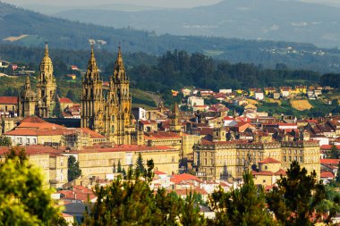 Cathedral of Santiago de Compostela, Spain clipart