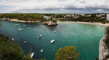 Cala Galdana Panorama İspanya