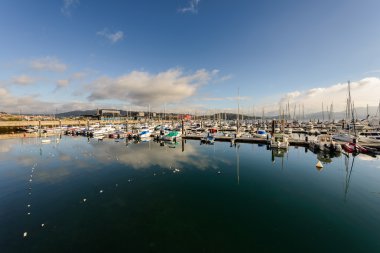 Combarro Marina şehir İspanya