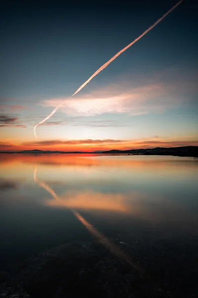 Strand von Barreirino in Spanien — Stockfoto