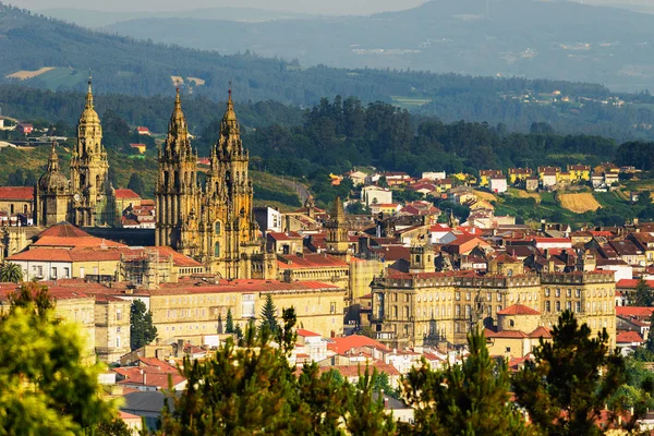 Katedra w Santiago de Compostela, Hiszpania — Zdjęcie stockowe