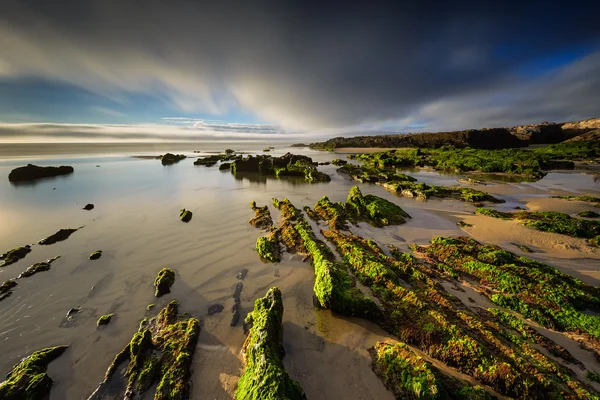 Playa virgen Furnas, Galicia, España — Foto de Stock