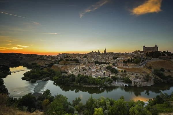 Vista panorámica de Toledo, España — Foto de Stock