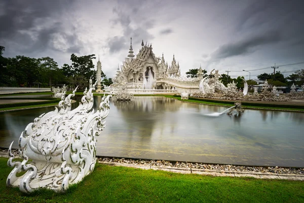 Chrám Wat Rong Khun, Thajsko — Stock fotografie