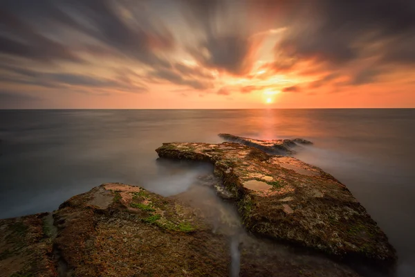 Costa atlántica en el noroeste de España — Foto de Stock