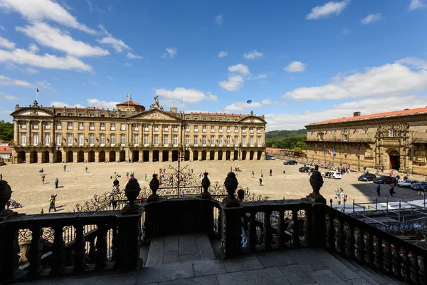 Město Santiago de Compostela, Španělsko — Stock fotografie