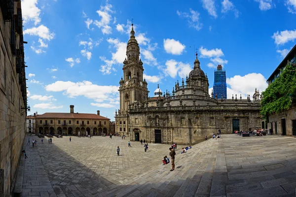 CATEDRAL SANTIAGO DE COMPOSTELA — Foto de Stock