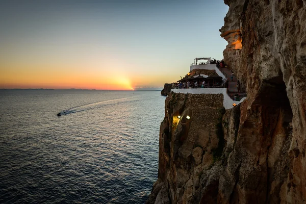 Höhle d 'en xoroi auf menorca, spanien — Stockfoto