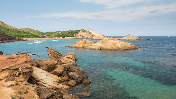 Grot d'en Xoroi op eiland Menorca, Spanje — Stockfoto