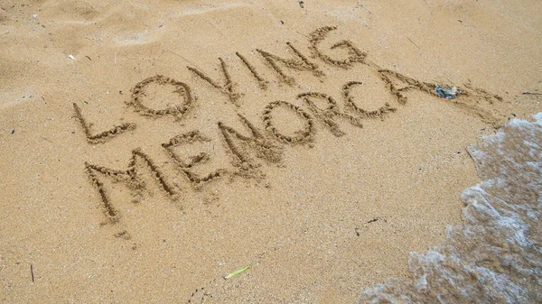 Vacaciones de playa en Menorca —  Fotos de Stock
