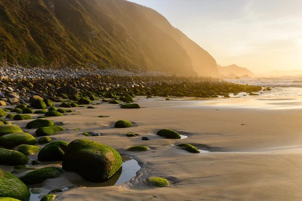 Pantai Atlantik di barat laut Spanyol — Stok Foto