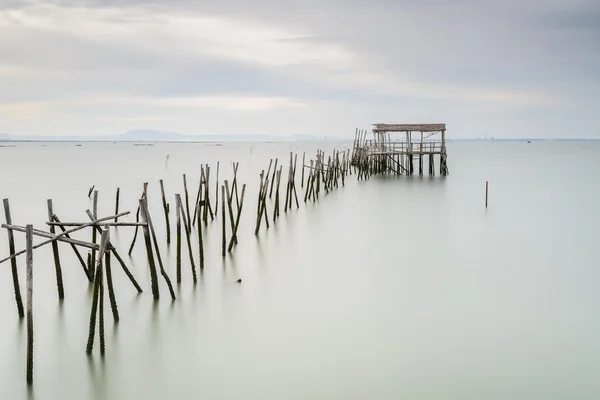 Carrasqueira eski ahşap iskele