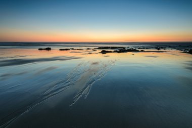 Furnas bakire beach, Galiçya, İspanya