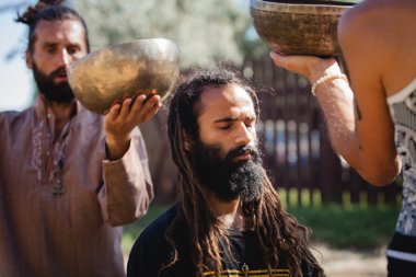 Avatar Yoga Festivali'nde Tibet şarkı kaseleri ile Ses meditasyon