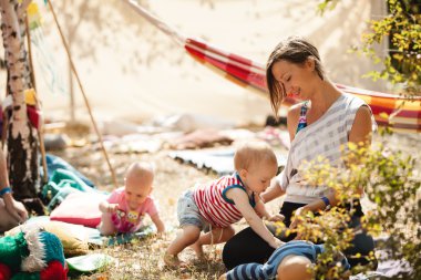 Avatar Yoga Festivali'nde çocuk bölgesi
