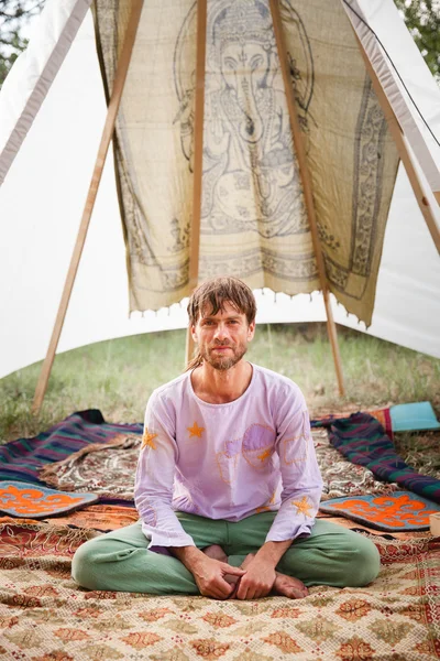 Ayurvedic massage shop at Avatar Yoga Festival