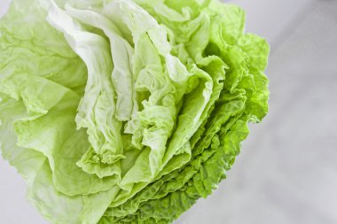 yeşil lahana yaprakları