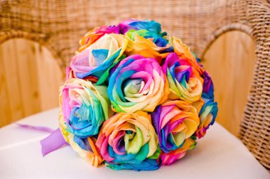 Güzel düğün buketi