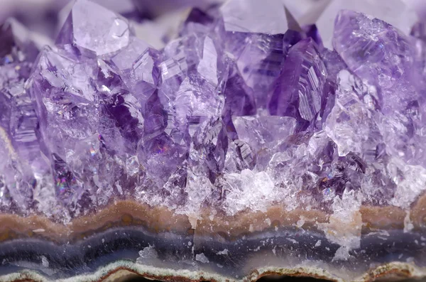 Amethyst minerale close-up — Stockfoto