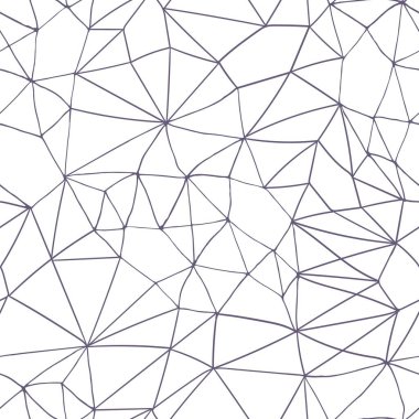 Çokgen grafik geometrik çizgileri olan kusursuz vektör deseni.