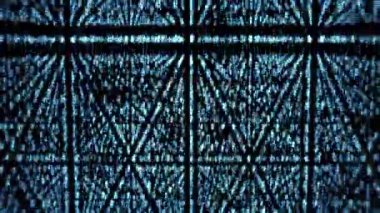  Sayıların ızgarası uzaklaşıyor ve lens bulanıklığıyla Büyük Randevu başlığına dönüşüyor