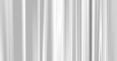 İpek ya da süt dalgaları. Kusursuz döngünün animasyonu. Parlak materyalden gelen titreşimli satırlarla soyut arkaplan. 