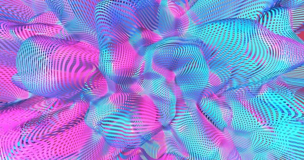 Neonové Pozadí Fluorescenčními Kapalnými Barvami Ultrafialová Abstraktní Modrá Fialová Růžová — Stock fotografie