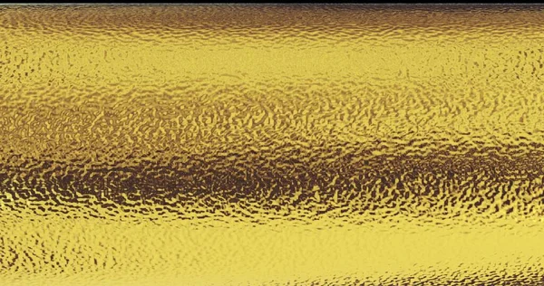 Golden foil texture background. Digital 3d surface. 3D illustration