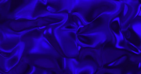 Синий Шелковый Фон Лавы Гламурная Атласная Текстура Рендеринг Волшебный Новый — стоковое фото