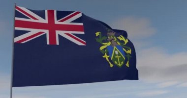Pitcairn Adaları vatanseverlik ulusal özgürlük, kusursuz döngü, alfa kanalı