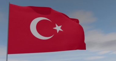 Türkiye 'de vatanseverlik, ulusal özgürlük, kusursuz döngü, alfa kanalı