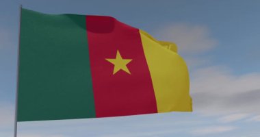 Kamerun vatanseverliği ulusal özgürlük, kusursuz döngü, alfa kanalı