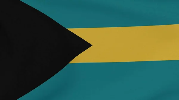 Σημαία Μπαχάμες Πατριωτισμός Εθνική Ελευθερία Υψηλής Ποιότητας Εικόνα Απόδοση — Φωτογραφία Αρχείου