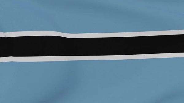 Flagge Botswana Patriotismus Nationale Freiheit Hochwertiges Bild Rendering — Stockfoto