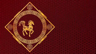 Çin Yeni Yılı 'nı canlı geleneksel semboller ve zengin renkler ile kutlayın. Güzel bir döngü videosunda festivalsel kültürel unsurları vurguluyor. Yüksek kalite 4k görüntü