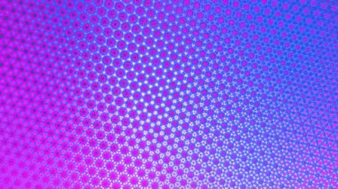 Mikro noktalardan büyük altıgen formlara çapraz yoğunluğu olan geometrik altın animasyonu. Parlak dokusu pürüzsüz döngüsü olan zarif lüks hareket arka planı. Yüksek kalite 4k görüntü