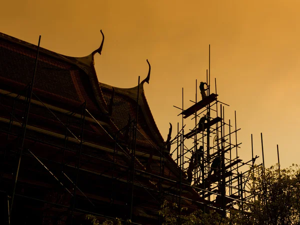 Yenilenmiş pagoda siluet