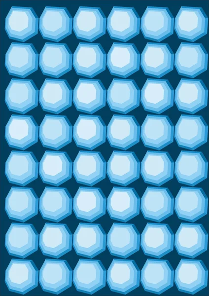 Arka plan ritmik fayans abstract, karanlık bir mavi. Vektör görüntü.