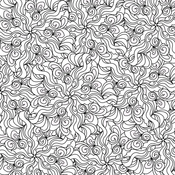 Coloriages pour adultes et enfants plus âgés. peinture, coloriage mandala fleur. Islamique, arabe, indien. Noir et blanc. Vintage motif ornement décoratif fait à la main. Élément de design vectoriel royal — Image vectorielle