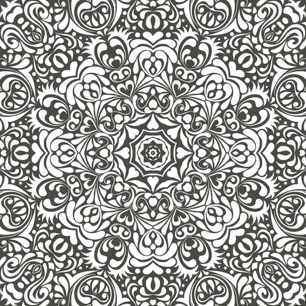 Desenhos para colorir para adultos e crianças mais velhas. pintura, flor  mandala. Islâmico, árabe, indiano. Preto e branco. Padrão vintage ornamento  decorativo artesanal. Elemento de design vetorial real imagem vetorial de  nastusha2407.mail.ru©